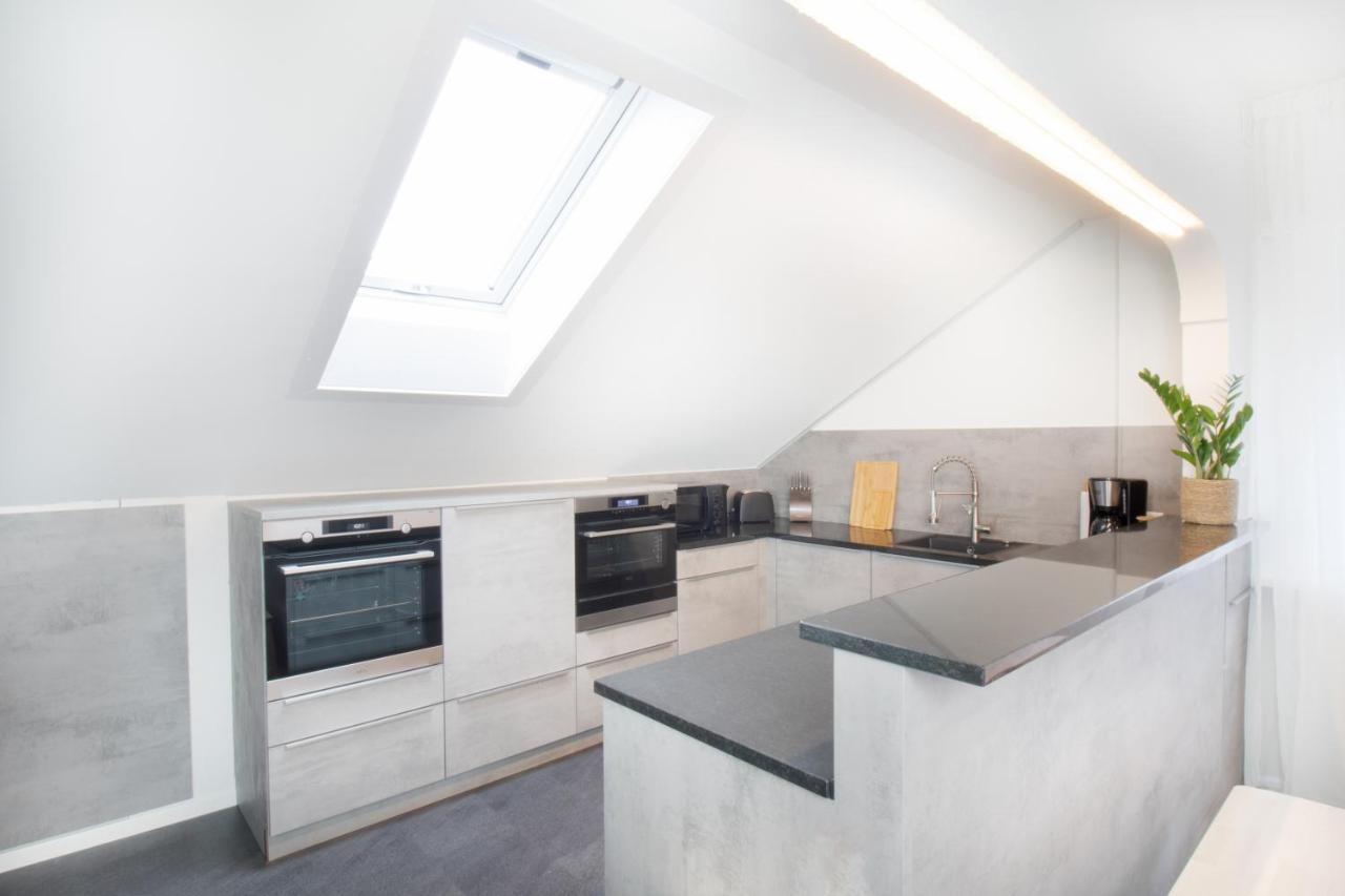 Loewe Apartment Blau Neuhausen Am Rheinfall Eksteriør billede